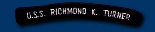 Richmond K. Turner patch