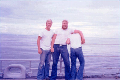 FTM3 Chuck Colcord, GMG3 Scott Larsen and FTM3 Ed Kowalski
